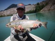 lake Brown trout July